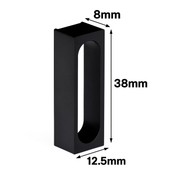 (VACSP2) Cuvette Acccessory Spacer for 2mm Path Length Cuvette, Size 38 x 12.5 x 8 mm