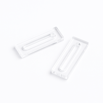 Cuvettes and Cells Custom Fabrication 311 (VCOF2) Custom Cuvette Example, Flow Cell