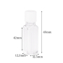 (VFSMC3) 0.6mL Cuvette, Customized Short 45mm, Screw Cap, Molded, Width 3mm, 4 Windows
