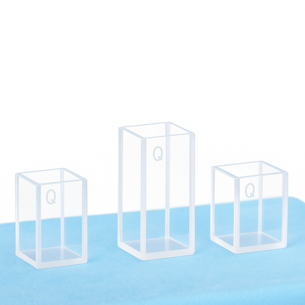 (VFOF27) 2.5mL Short Height Cuvette, 27x12.5x12.5 mm, 4 Windows, Fused, Lightpath 10mm - Image 6