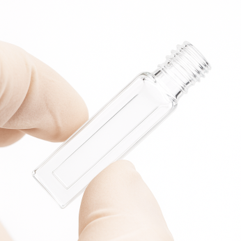 (VFSMS5) 1.75mL Semi-Micro Cuvette, Screw Cap, Molded, Width 5mm, 4 Windows