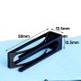 (VAC015) Cremalheira Cuvette de alumínio universal para cuvette de comprimento de 0,1 - 5 mm