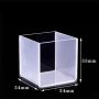 (VAFL50N) 132 mL Cuvette Mór, 2 Windows, Gan Clúdach, Comhleáite, Lightpath 50mm, 55x54x54 mm (Cóip)