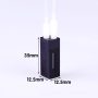(VALB120) Micro cuvetta da 120 ul con 2 connettori a vite, lunghezza del percorso 2 mm, 2 finestre, Z dim 15 mm