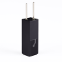(VALB321) Micro cuvetta da 32 ul con tubi in acciaio di ingresso/uscita, lunghezza del percorso 10 mm, 2 finestre, Z dim 15 mm