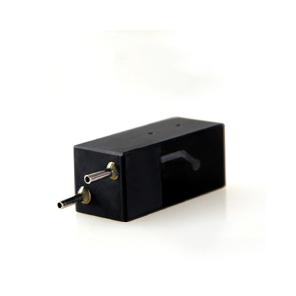 (VALB322) 32uL Micro Cuvette with In/ Outlet Steel Tubes, Pathlength 10mm, 2 Windows, Z dim 15mm - Image 5