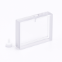 (VALB350) 350μl Absorption Cuvette with Stopper, Molded, Lightpath 1mm, 2 Clear Windows