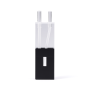 (VALB400) Microcubeta de 400 ul con tubo de vidrio, paso óptico de 10 mm, 2 ventanas, Z dim 15 mm