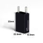 (VALB64) Microcubeta de 64 uL con tubos de acero de entrada/salida, longitud de paso de 20 mm, 2 ventanas, Z dim 15 mm