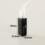 (VALB800) Cubeta de 800 ul con 2 conectores de tornillo, longitud de paso 10 mm, 2 ventanas, Z dim 15 mm
