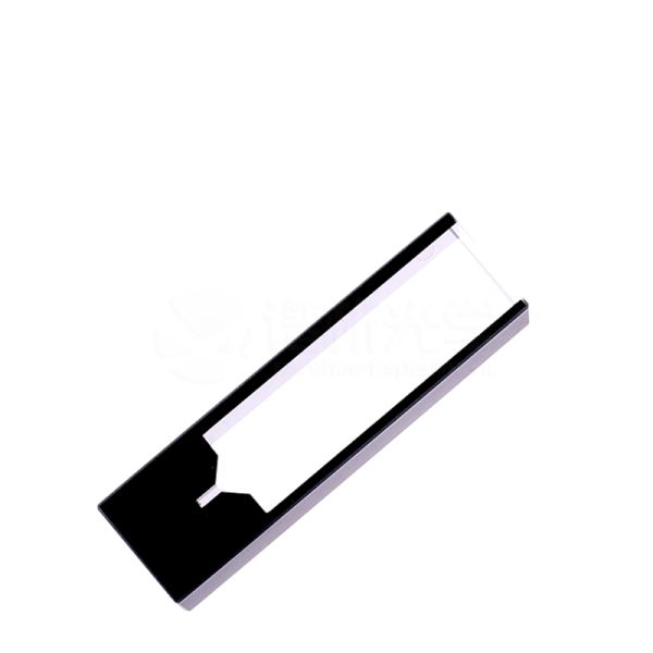 (VAOB20B) 20uL Sub Micro Absorption Cuvette, Semi Black, Bonded, 2 Windows, Z dim 8.5mm - Image 4