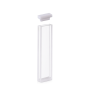 (VAOF1) 0,35 ml absorptiecuvette met PTFE-deksel, gefuseerd, ronde basis, lichtpad 1 mm