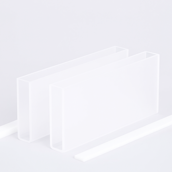(VAOF100) 35mL Standard Absorption Cuvette with PTFE Lid, Fused, Lightpath 100mm - Image 2