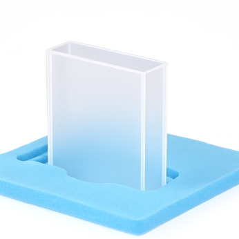 (VAOFI40) 14mL IR Cuvette com Tampa PTFE, Fundido, Base Redonda, Lightpath 40mm
