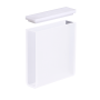 (VAOM50) 17,5 mL standard absorptionskyvett med PTFE lock, gjuten, ljusväg 50 mm