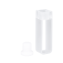 (VAPFE) 3.5mL Absorption Cuvette with PTFE Stopper, Fused, Round Base, Lightpath 10mm