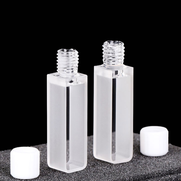 (VASM84) 3.5mL Standard Spectrometer Cuvette with Screw Cap, Molded, New, Lightpath 10mm - Image 4