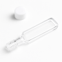 (VASM88) 0.7mL Absorption Cuvette with Screw Cap, Molded, Round Base, Lightpath 2mm