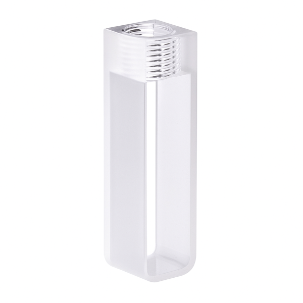 (VASM9) Cuvette de absorção de 0,7 mL com tampa de parafuso macro, moldado, base redonda, lightpath 2mm