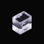 (VCK06) Custom Cuvette Eksempel, 6ul Custom Flow Cell med sort/hvid kvarts