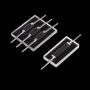 (VCK18) Op maat gemaakte glasstroomcytometriecellen, 30x28x4,7 mm, lichtpad 0,2 mm, aanpasbaar