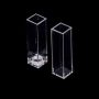 (VCK21) Cuvette Fluaraiseachta Saincheaptha le haghaidh Stirrer, Lightpath 10 mm, 4 Windows, Comhleáite