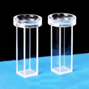 VCLBFN 3.5mL Standard Cuvette with Funnel Custom 4 Windows Lightpath 10 mm Bonded 2