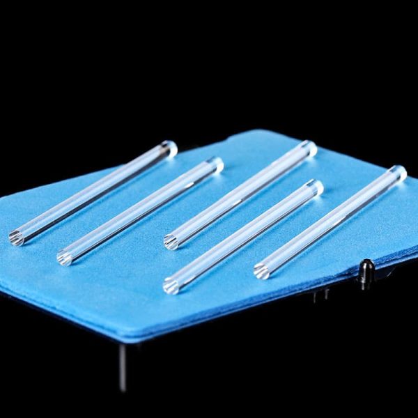 (VCLG62) Quartz Light Guide Rod, Round 62x3mm - Image 2