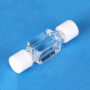 (VCLMN2) 0.4mL Flow Cell with PTFE Screw Cap, Airtight, 4 Windows, Lightpath 2 or 10 mm, Molded