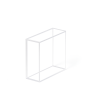(VCOF20-N) 3mL Custom Cuvette, 5 Windows, no cover, Fused, Lightpath 20mm, 8.5x21x21 mm