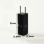 (VFLB80) 80uL Micro Cuvette with In/ Outlet Steel Tubes, Pathlength 10mm, 3 Windows, Z dim 15mm