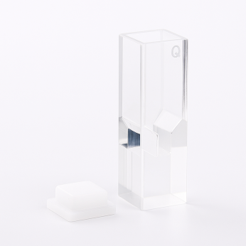 (VFOB200) 200uL Sub Micro Fluorescence Cuvette, 4 Walls Clear, Bonded