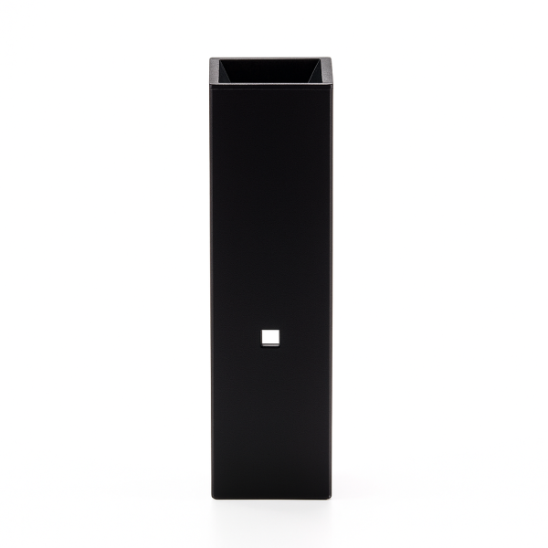 (VFOB50) 50uL Sub Micro Fluorescence Cuvette, All Black, Bonded, 3 Windows - Image 3