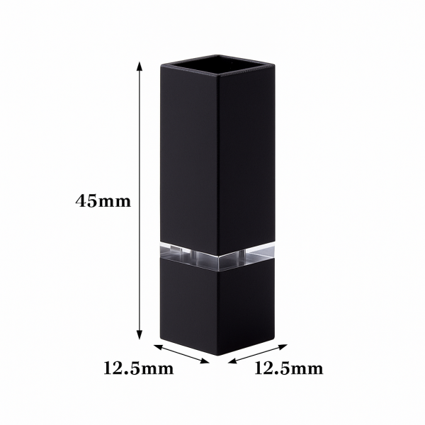 (VFOB50N) Ny 50uL Sub Micro Fluorescence Cuvette, Sort, Bonded, 4 Vinduer