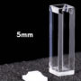 (VFOBS5) 1.75mL Semi-Micro Cuvette, PTFE Lid, Bonded, Width 5mm, 4 Windows