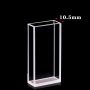 (VFOF08) 5,6 mL Dual Pathlength Cuvette, Fundido, Lightpath 8mm ou 20mm, 45x22.5x10,5 mm