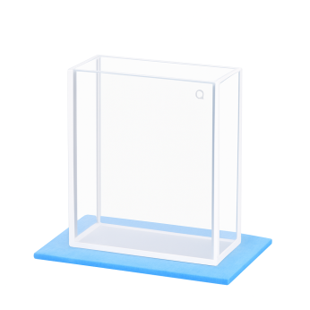 (VFOF5020) 53 mL Dual Pathlength Cuvette, Fused, Lightpath 20mm or 50mm, 55x54x24 mm
