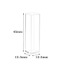 (VFOFO3) 3.5mL Fluorescence Cuvette with PTFE Lid, Fused, Flat Base, Lightpath 10mm
