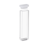 (VFOM6) 1.75mL Fluorescence Cuvette with PTFE Lid, Molded, Flat Base, Lightpath 5mm