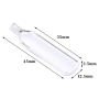 (VFPM5) 0.35mL Fluorescence Cuvette with PTFE Stopper, Molded, Round Base, Lightpath 1mm