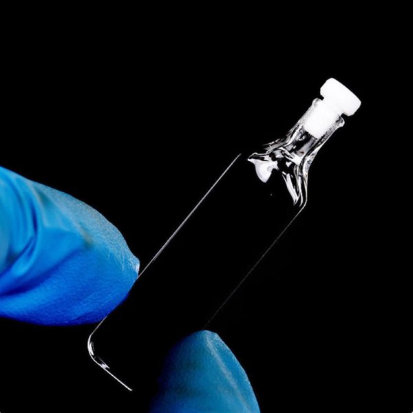 (VFPM5) 0.35mL Fluorescence Cuvette with PTFE Stopper, Molded, Round Base, Lightpath 1mm - Image 4