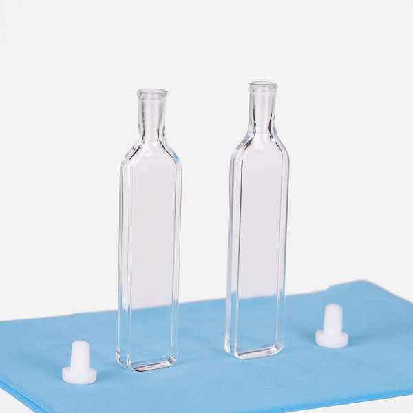 (VFPM7) 0.7mL Fluorescence Cuvette with PTFE Stopper, Molded, Round Base, Lightpath 2mm - Image 5