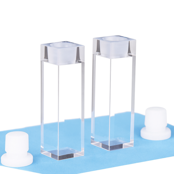(VFPMC) 3.5mL Fluorescence Cuvette with PTFE Stopper, Molded, Lightpath 10mm - Image 4