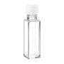(VFSM26) 3.5mL Fluorescence Cuvette with Screw Cap, 5 Clear Walls, Molded, Lightpath 10mm