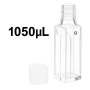 (VFSMS3) 1.05mL Semi-Micro Cuvette, Screw Cap, Molded, Width 3mm, 4 Windows