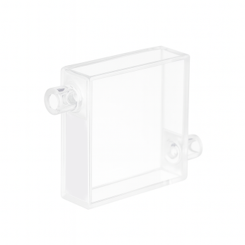Cuvettes and Cells Custom Fabrication 215 (VLB140) 16mL Flow Cell, Quartz Tubes OD 8mm, 4 Windows, Lightpath 10 / 40 mm, Bonded