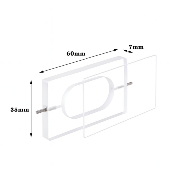 (VLB16D) 5mm Flow Cytometry Cell, Lightpath 5mm, Detachable Window, 2 Windows, Bonded
