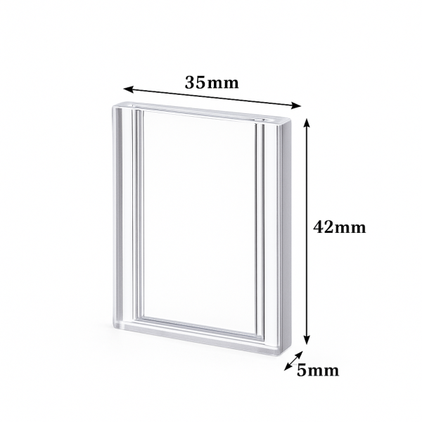 (VLB205) Flow Cuvette with 2 Ends Open, Lightpath 2/0.5mm, 4 Windows, Bonded - Image 3