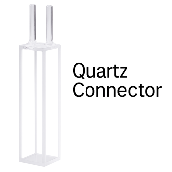 (VLFQU) 3.5mL Flow Cell, Quartz Tube, 4 Windows, Lightpath 10mm, Fused