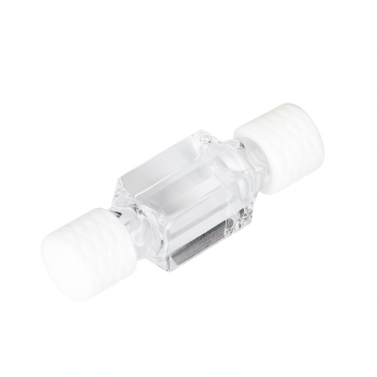 (VCLMN2) 0.4mL Flow Cell with PTFE Screw Cap, Airtight, 4 Windows, Lightpath 2 or 10 mm, Molded